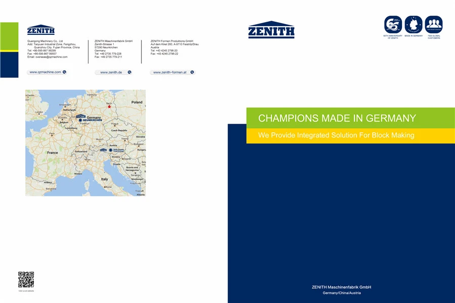 Zenth Series Products Catalog