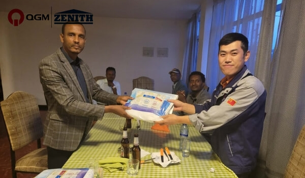 Novus QGM QT6 Clausus Faciens Machinam Productionem Lineam in Nekemte peractam ad Post-bellum Reconstructionem.