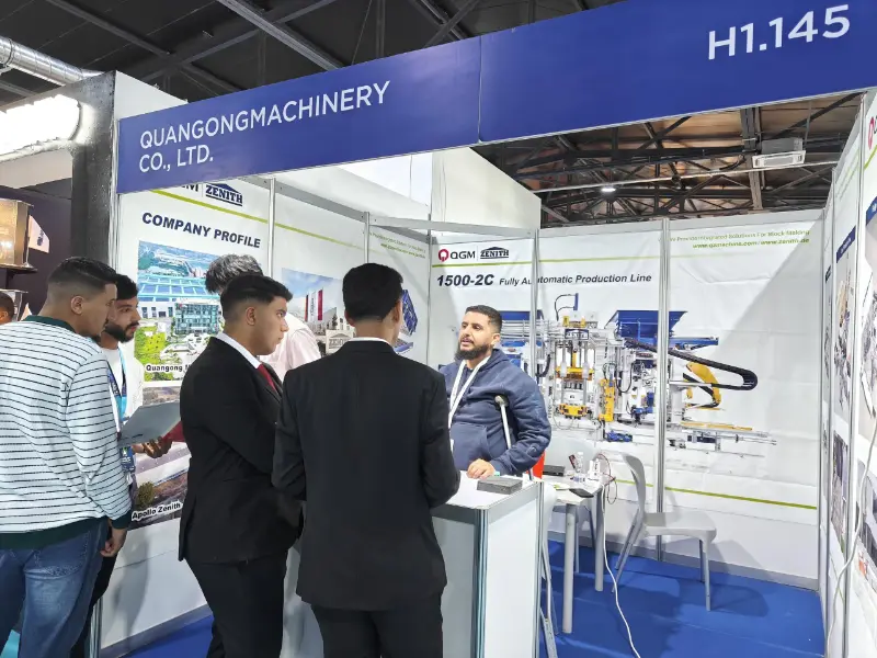 Deepening Roots in North Africa, Building The Future with Intelligence | Quangong Machinery Co., Ltd. Exhibitionem Materiae Aedificii Benghazi 2026 Exhibition, permittens Novum Capitulum in Infrastructura Regionali