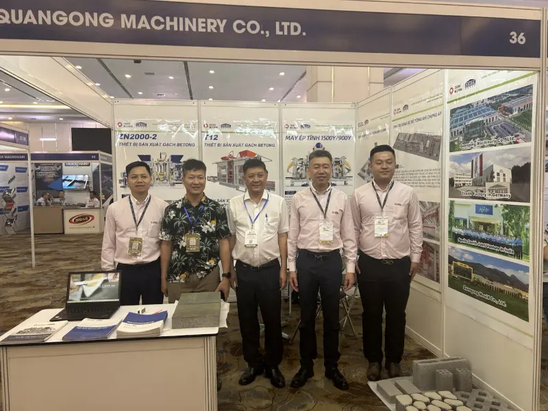 Infrastructure in Southeast Asia Deepening Eius Foothold! Quangong Machinery Co., Ltd. Lucet ad MMXXVI Vietnam Concrete Show