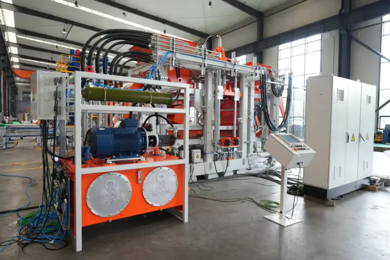 Quangong Machinery T10 Brick Production Line: Intelligens Vestibulum pro Moderni Aedificii Materiae Productio